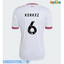 Camisa de time de futebol Liverpool Milos Kerkez #6 Replicas 2º Equipamento 2026-27 Manga Curta